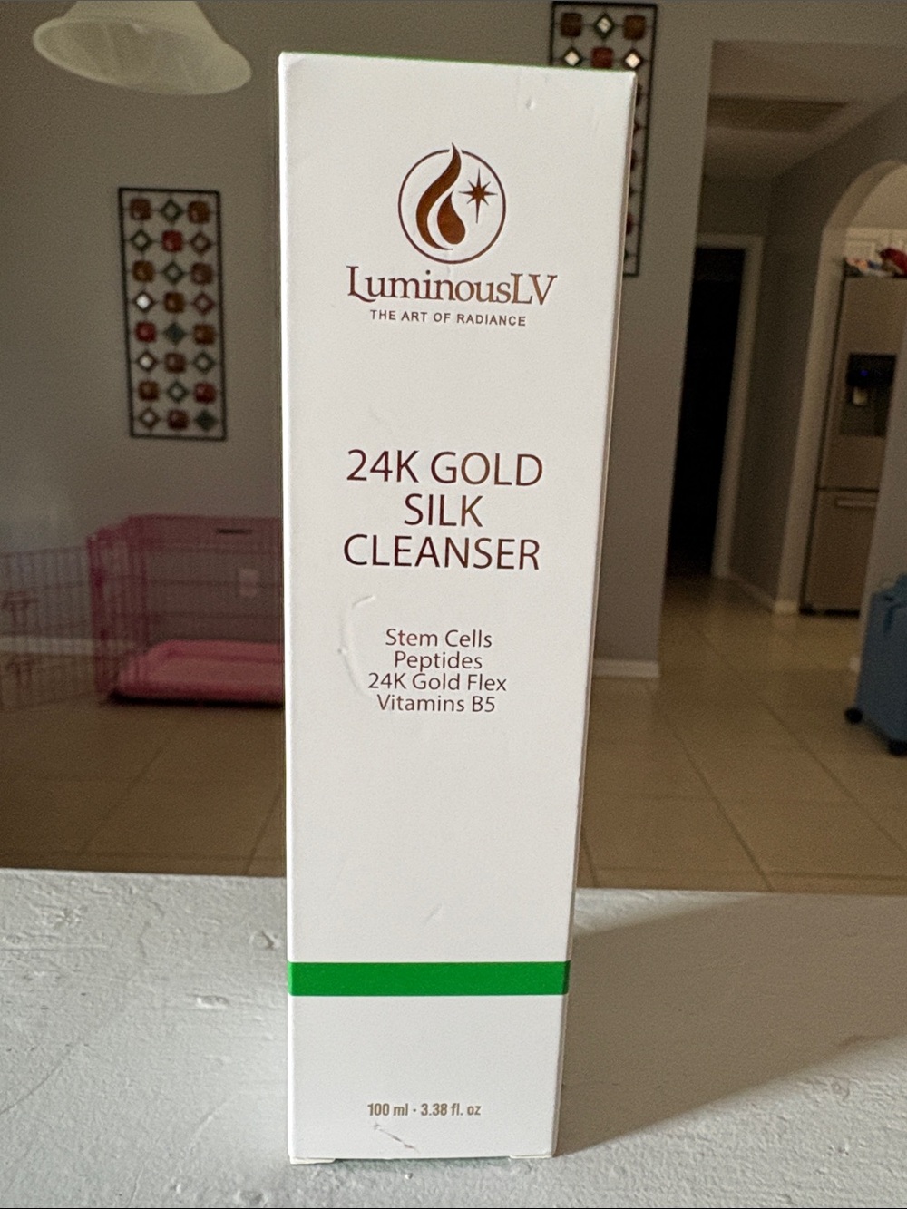 LuminousLV 24K Gold Silk Cleanser w/Stem Cells
